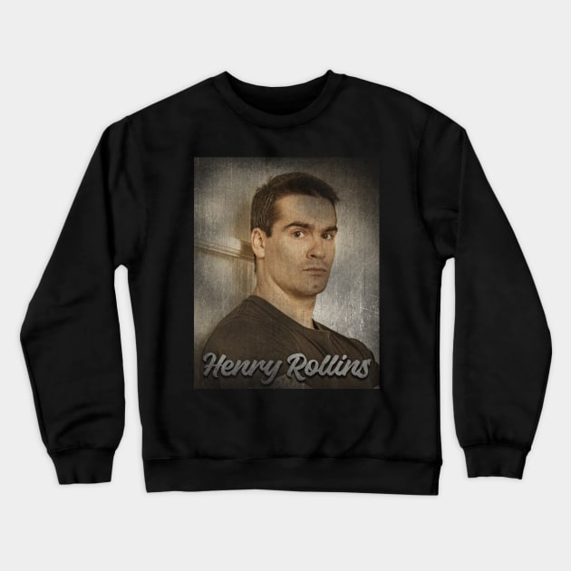 Vintage Henry Rollins Crewneck Sweatshirt by Ihkwan Art